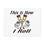 How I Roll Injured Postcard