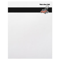 How I Roll (Lawn Mover) Personalized Letterhead