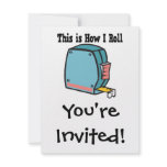 How I Roll Measuring Tape Personalized Announcements