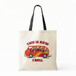 How I Roll Mom Minivan Canvas Bag