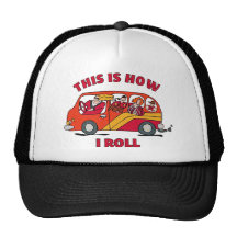 How I Roll Mom Minivan Hats