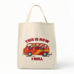 How I Roll Mom Minivan Tote Bags