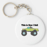 How I Roll (Monster Truck) keychains