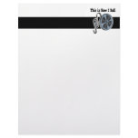 How I Roll Movie Film Tape Letterhead Design