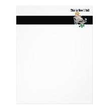 How I Roll Office Chair Letterhead Design