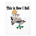 How I Roll Office Chair Personalized Invitations