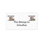 How I Roll (Old-fashioned Buggy/Car) Personalized Address Labels
