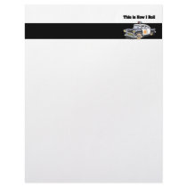 How I Roll (Police/Cop Car) Letterhead Design