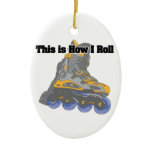 How I Roll (Roller Blades/Inline Skates) Ornaments