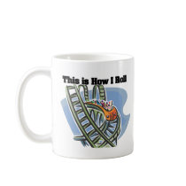 How I Roll (Roller Coaster) Mug