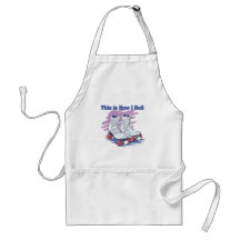 How I Roll (Roller Skates) Aprons