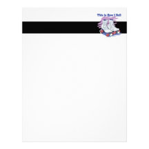 How I Roll (Roller Skates) Custom Letterhead