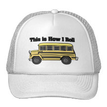 How I Roll (School Bus) Hats
