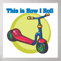 How I Roll (Scooter) Poster