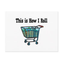 How I Roll Shopping Cart Post Cards