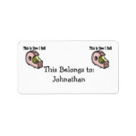 How I Roll Tape Personalized Address Labels