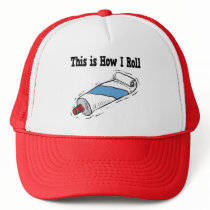 How I Roll Toothpaste Tube Hats