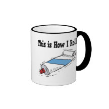 How I Roll Toothpaste Tube Mugs