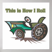 How I Roll (Tractor) Print