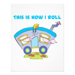 How I Roll (Trailer/Mobile Home) Personalized Announcements