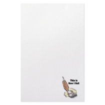 How I Roll (Vacuum Cleaner) Personalized Stationery