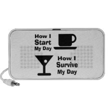 How I Survive Doodle Portable Speakers