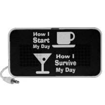 How I Survive Doodle Portable Speakers