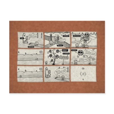 How Internet Works Postcard by vladstudio