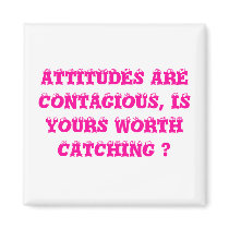 HOW IS YOUR ATTITUDE? FRIDGE MAGNETS