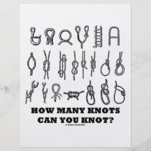 How Many Knots Can You Knot? Full Colour Flyer