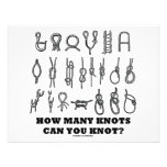 How Many Knots Can You Knot? Personalized Announcements