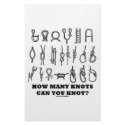 How Many Knots Can You Knot? stationery