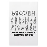 How Many Knots Can You Knot? stationery