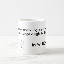How many modal logicians? coffee mugs