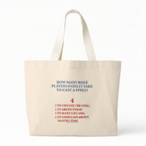 How Many Players to Cast a Spell Canvas Bags