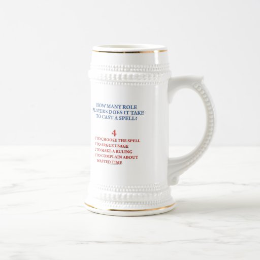 How Many Players to Cast a Spell Coffee Mugs
