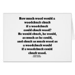 How Much Wood Would A Woodchuck Chuck Twister