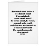 How Much Wood Would A Woodchuck Chuck Twister