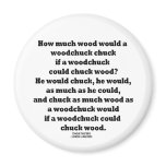 How Much Wood Would A Woodchuck Chuck Twister