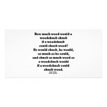 How Much Wood Would A Woodchuck Chuck Twister