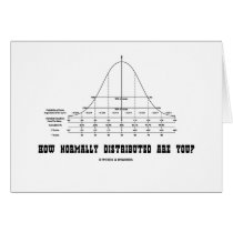 How Normally Distributed Are You? (Stats Humour)