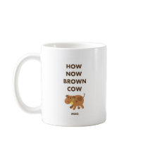 How Now Brown Cow Coffee Mug