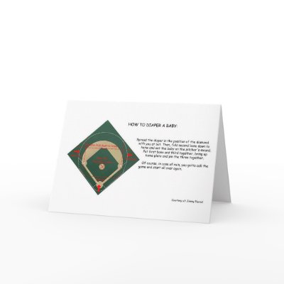 How To Diaper a Baby Card by NotionsbyNique