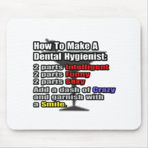 How To Make a Dental Hygienist Mouse Pad