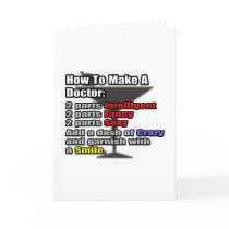 How To Make a Doctor