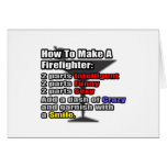How To Make a Firefighter Greeting Card