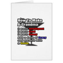 How To Make a Grandma Card