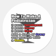 How To Make a Pediatrician Stickers