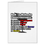 How To Make an Endocrinologist cards