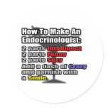 How To Make an Endocrinologist stickers